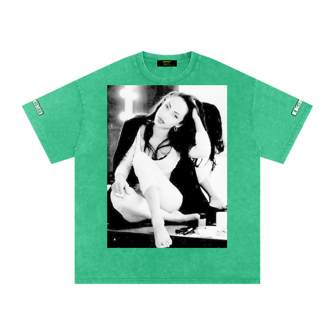 Sade #1 Snow Washed Oversized Cotton T-Shirt