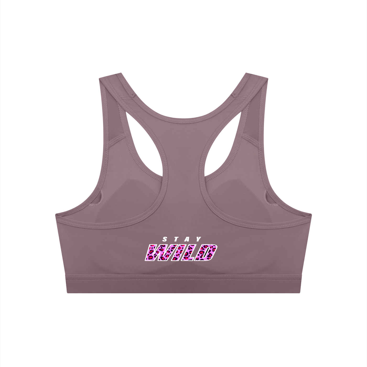 Stay Wild Women's Cropped Sports Bra