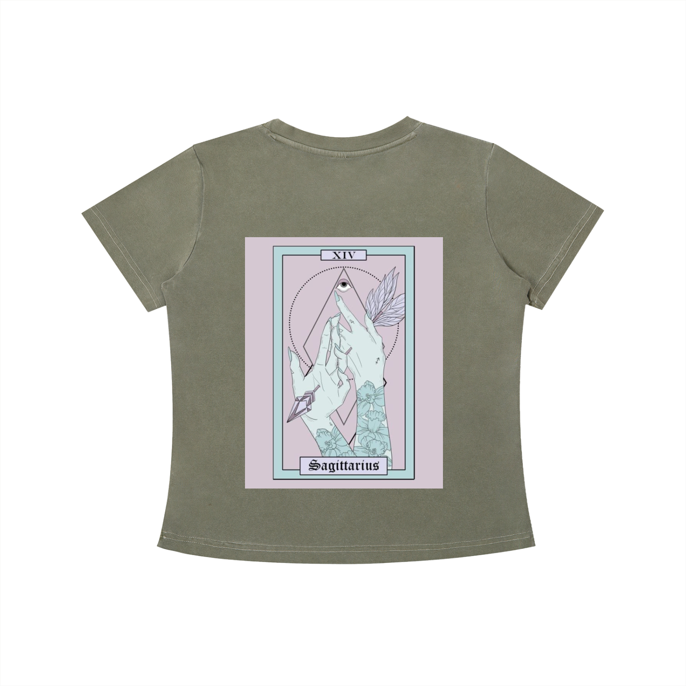 December Girl Vintage Wash Slim Fit T-shirt