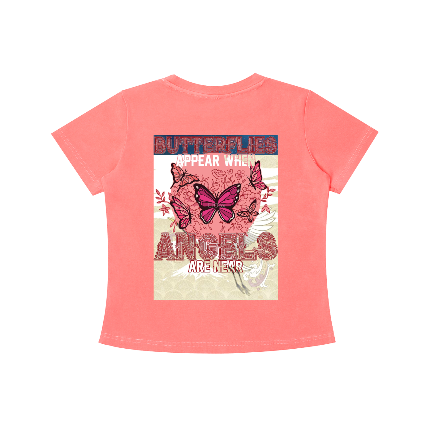 I am Beautiful Vintage Wash Slim Fit T-shirt