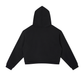 Contrast Side Stripe Cropped Hoodie