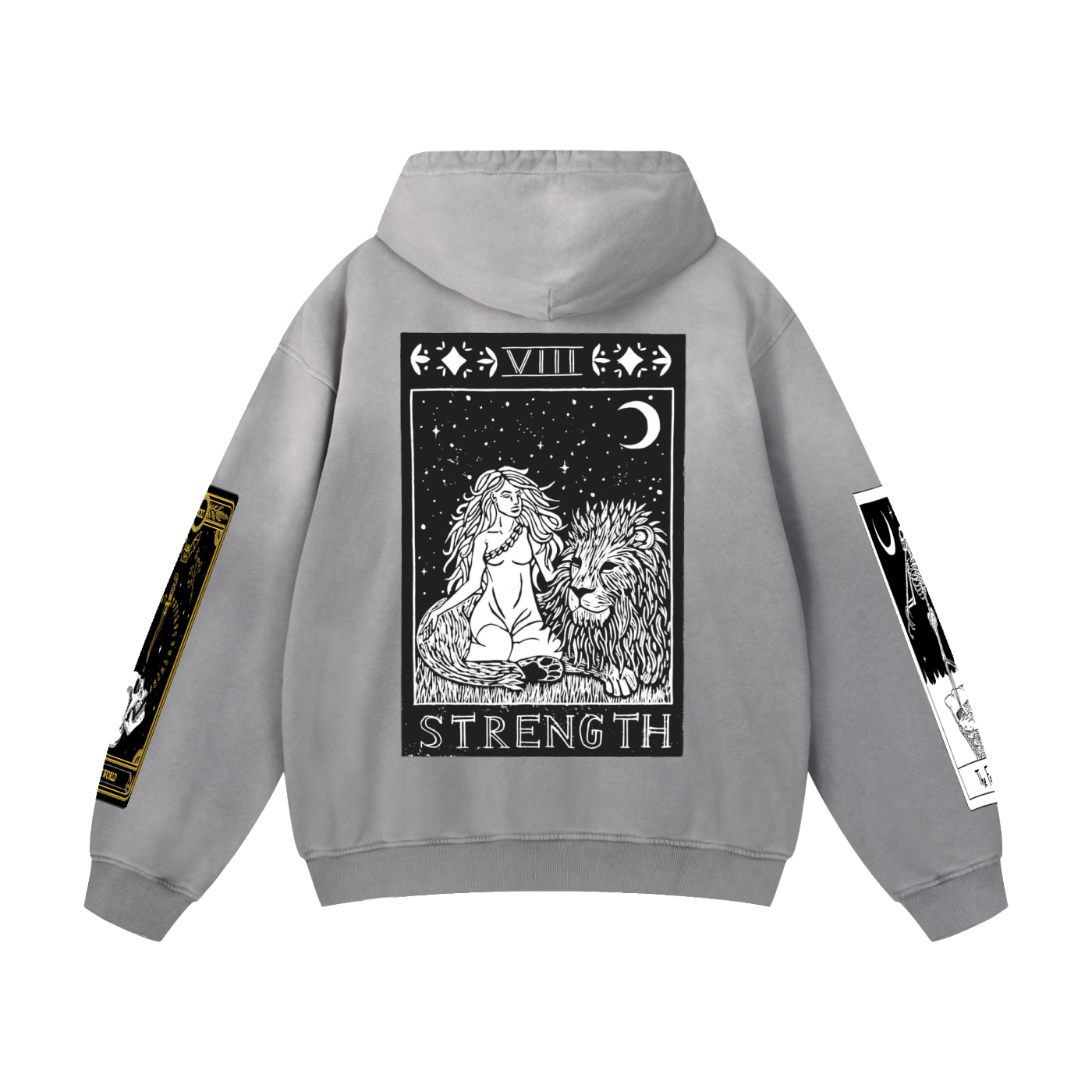 Yoda / Feelings Heavyweight Sun-faded Oversized Hoodie