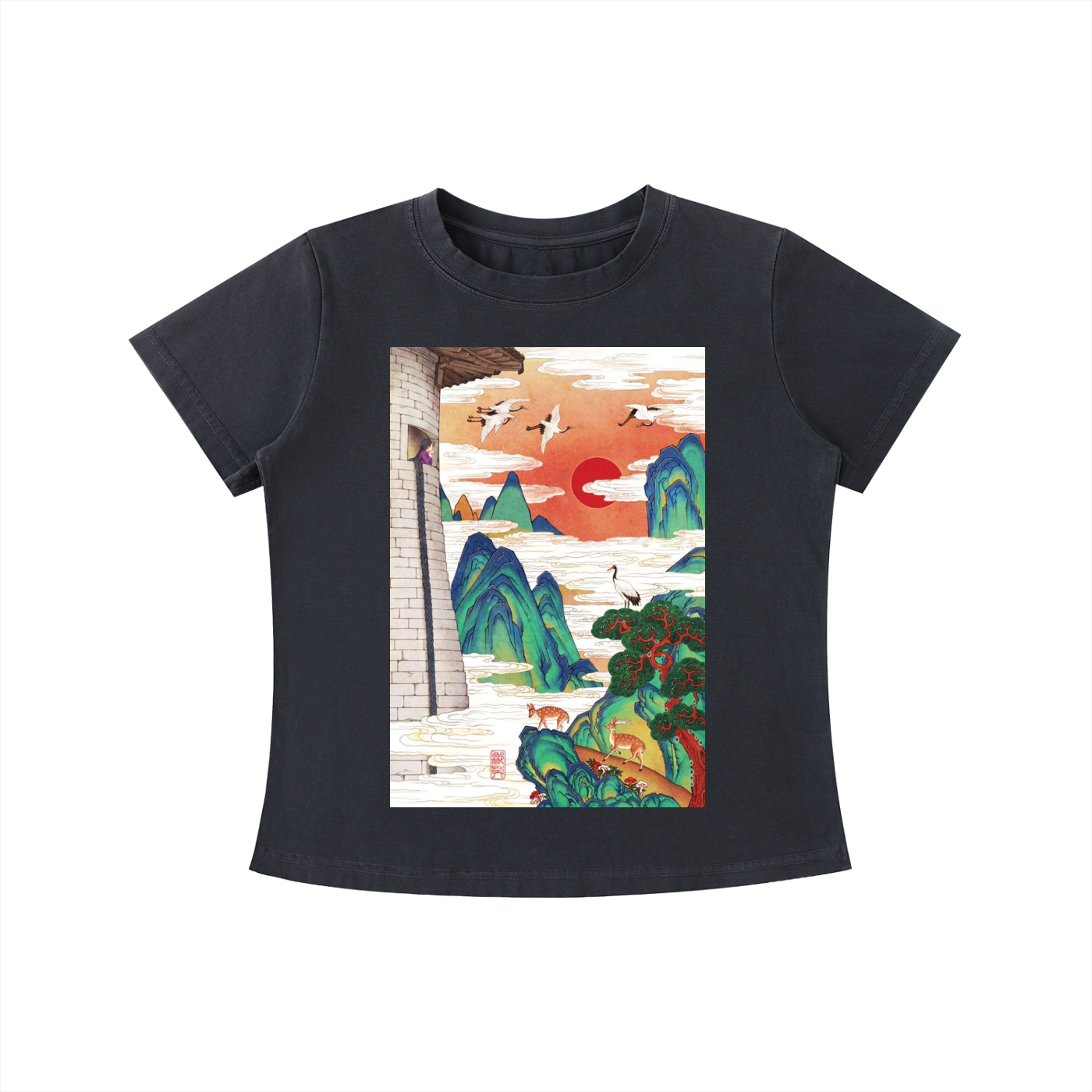 Early Morning Vintage Wash Slim Fit T-shirt