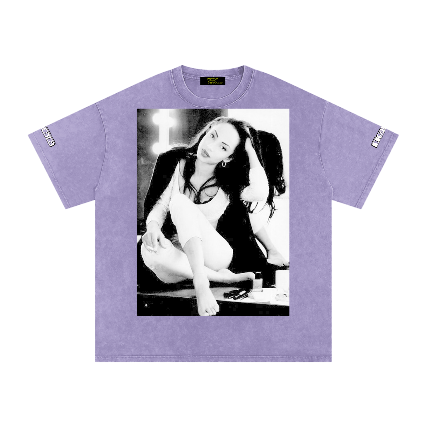 Sade #1 Snow Washed Oversized Cotton T-Shirt