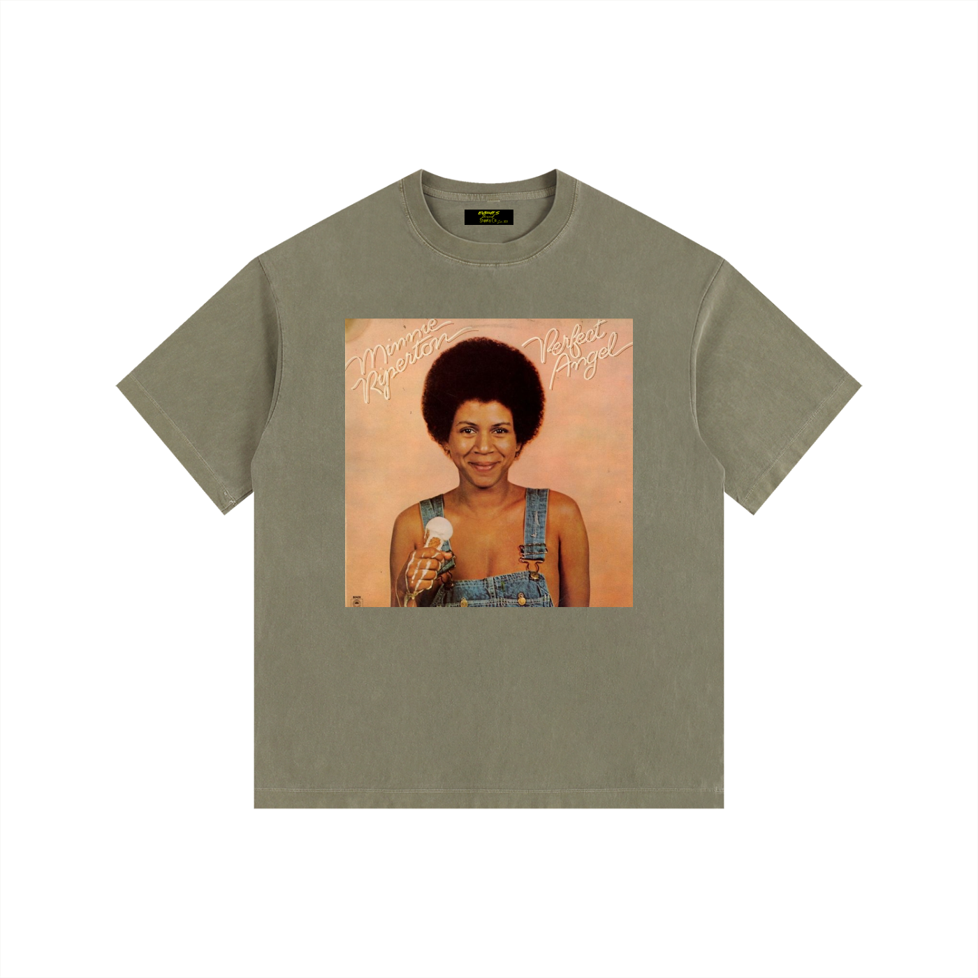 Vintage Minnie Rip Washed Oversized Cotton T-Shirt