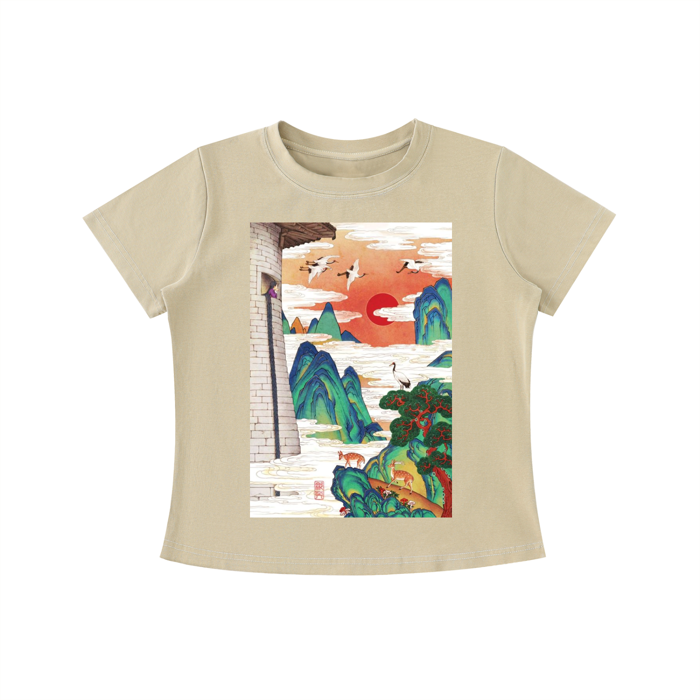 Early Morning Vintage Wash Slim Fit T-shirt
