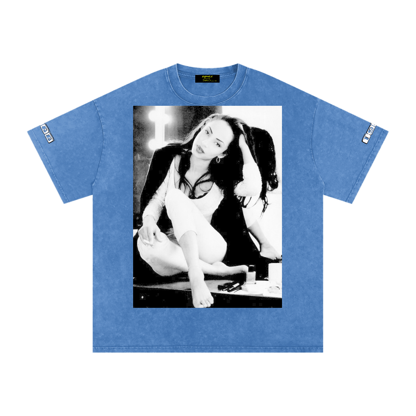 Sade #1 Snow Washed Oversized Cotton T-Shirt
