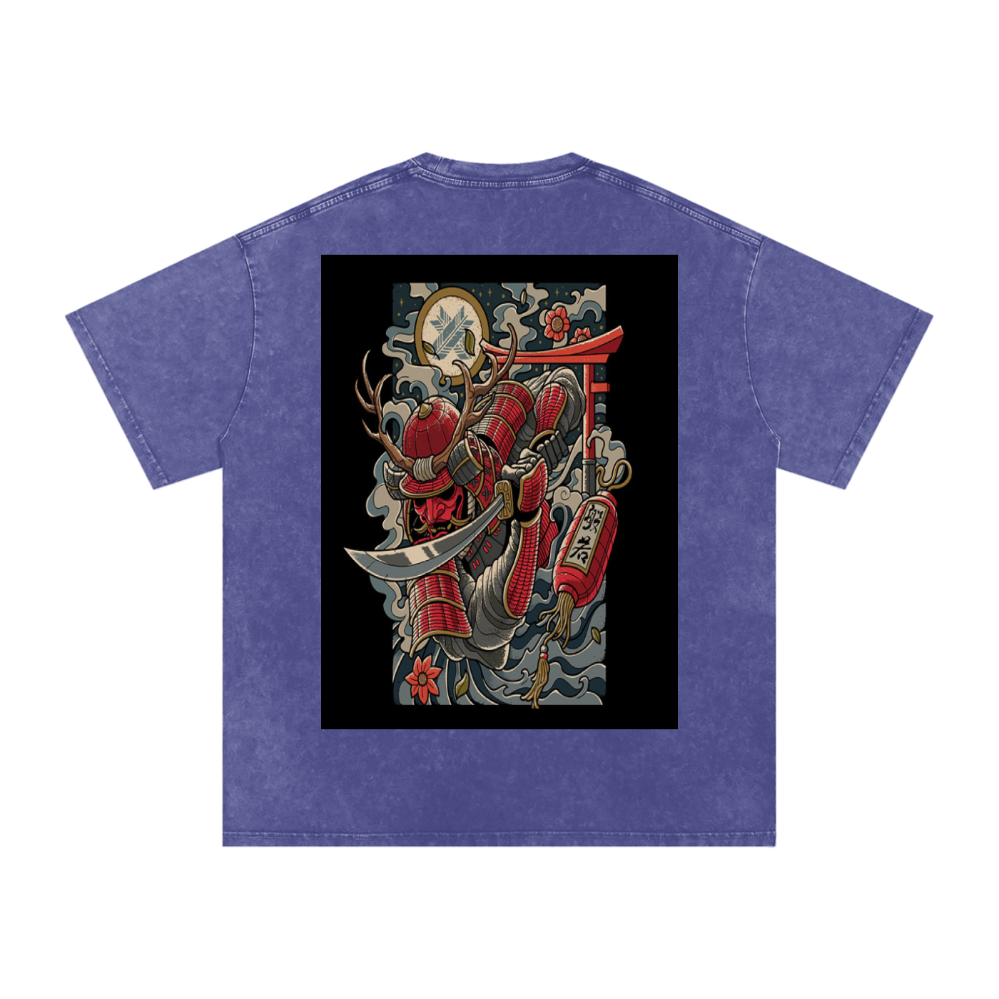 Richmond Snow Washed Oversized Cotton T-Shirt