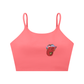 Stay Wild Spaghetti Strap Yoga Sports Bra