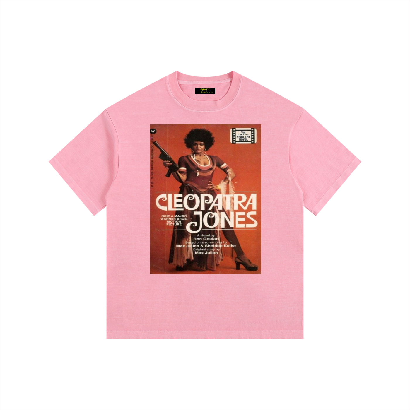Vintage Cleopatra Jones Washed Oversized Cotton T-Shirt