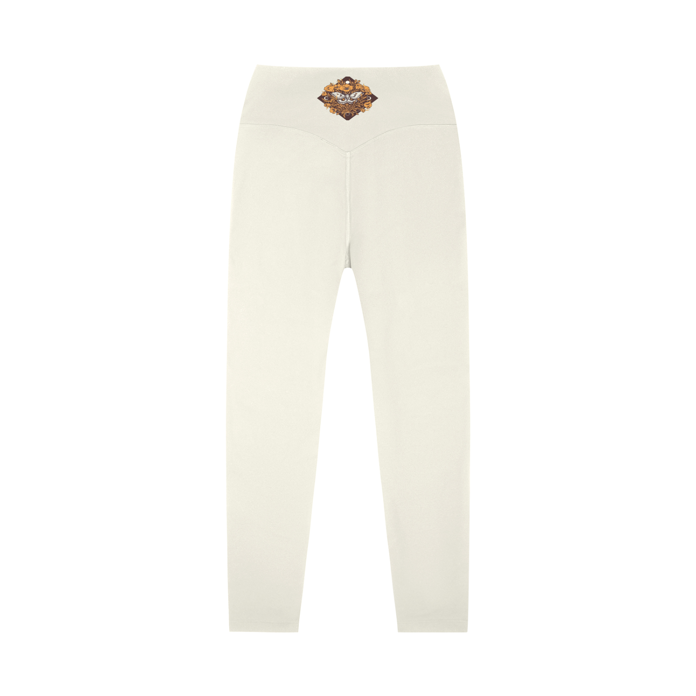 Beautiful Moth High-Waisted Yoga Leggings