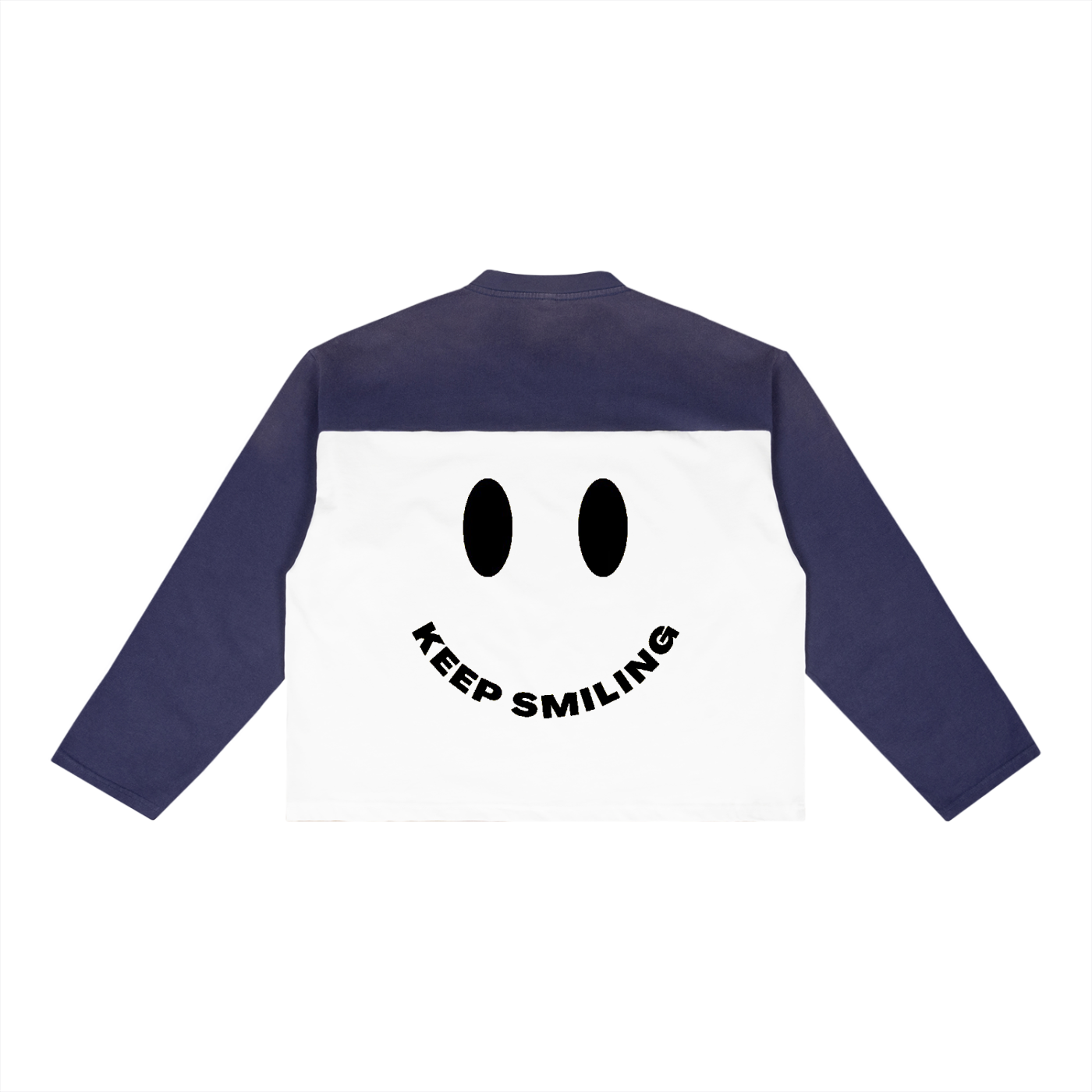 Sad Soul Sun Fade Color-Block T-Shirt