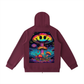 YinYang / Mushrooms Heavyweight Raglan Sleeve Zip Hoodie