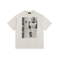 Vintage Rebellious JukeBox Washed Oversized Cotton T-Shirt