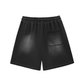 Mean Ramen SunFaded Raw Edge Cotton Shorts