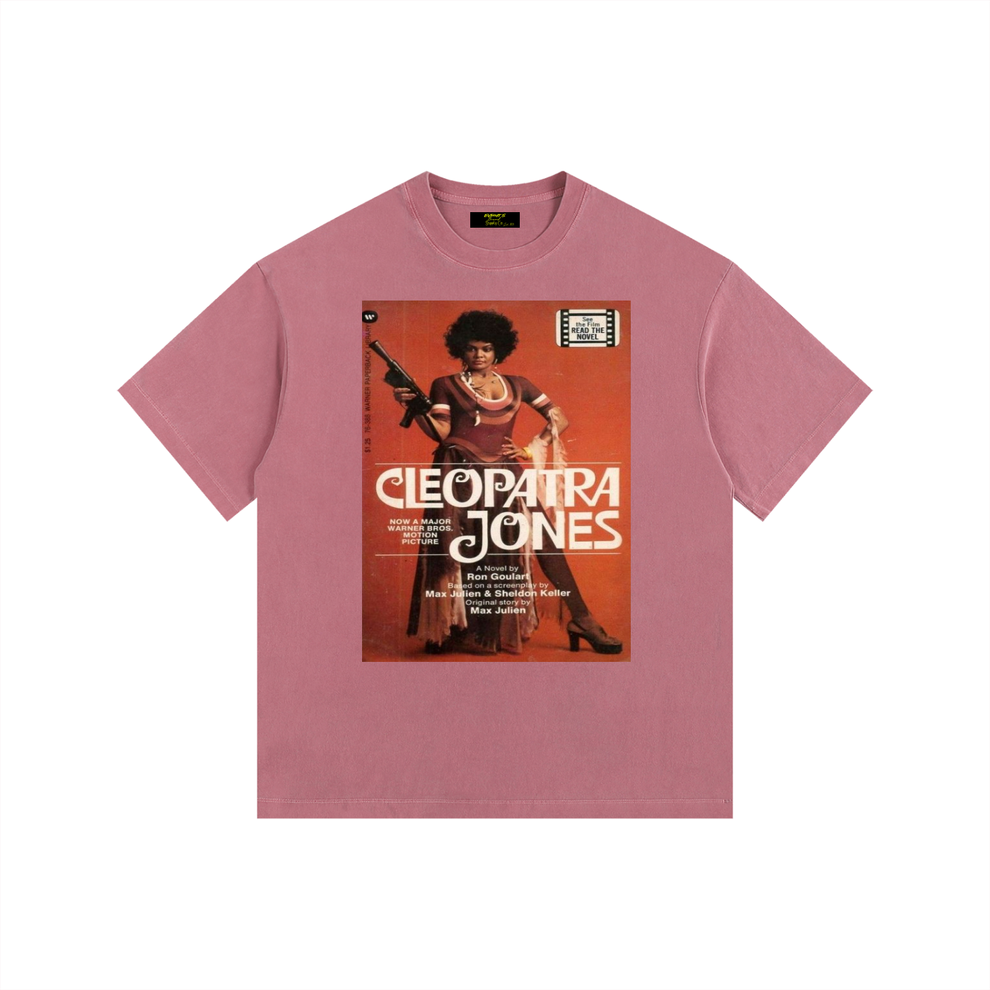 Vintage Cleopatra Jones Washed Oversized Cotton T-Shirt