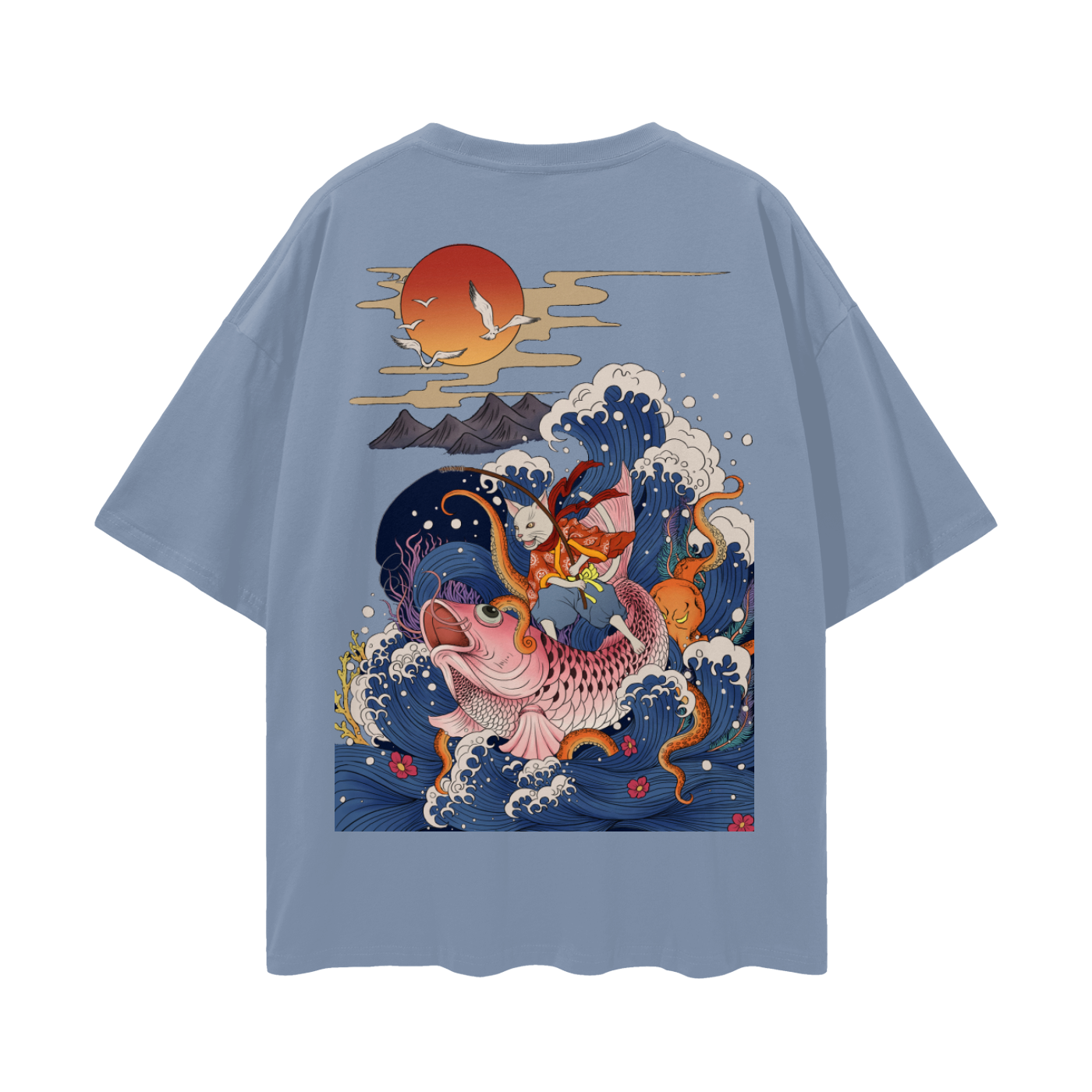 Cats are special too Streetwear Loose Drop Shoulder T-Shirt