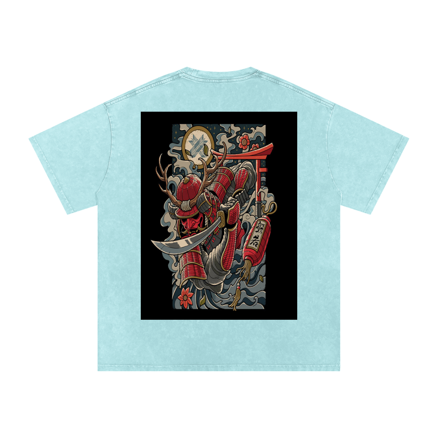 Richmond Snow Washed Oversized Cotton T-Shirt
