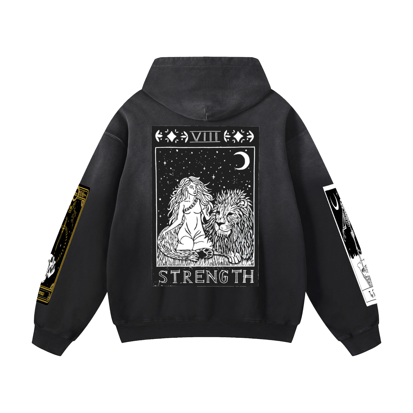 Yoda / Feelings Heavyweight Sun-faded Oversized Hoodie