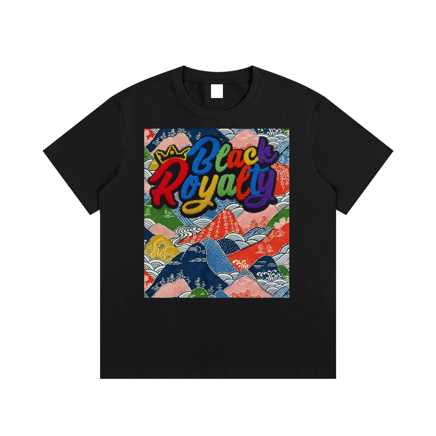 Black Royalty Essential Cotton T-Shirt