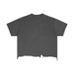 Sad Soul Vintage Wash Boxy Distressed Hem T-Shirt