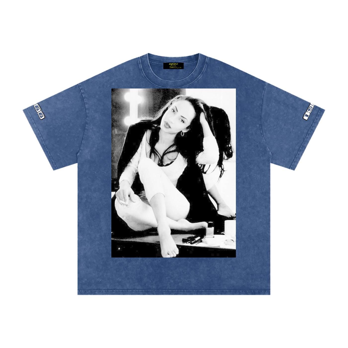 Sade #1 Snow Washed Oversized Cotton T-Shirt