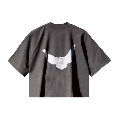 Yeezy Gap Engineered by Balenciaga Dove No Seam Tee - Dark Grey by Phantom Marketplace