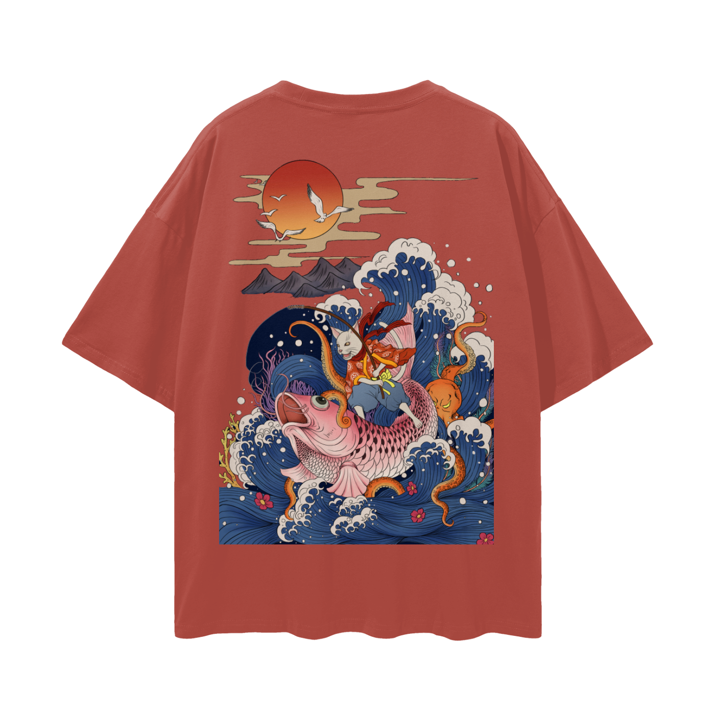 Cats are special too Streetwear Loose Drop Shoulder T-Shirt