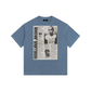 Vintage Rebellious JukeBox Washed Oversized Cotton T-Shirt