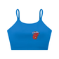 Stay Wild Spaghetti Strap Yoga Sports Bra