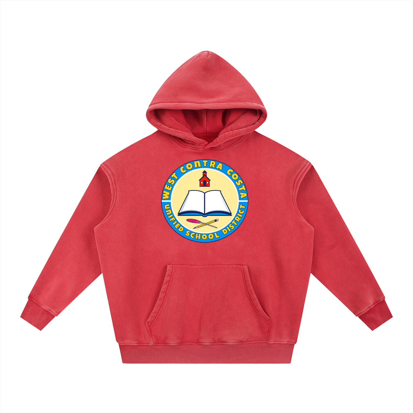 District Snow Wash Fleece Oversize Hoodie