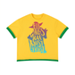 Yoda Unisex Boxy Color Block T-Shirt
