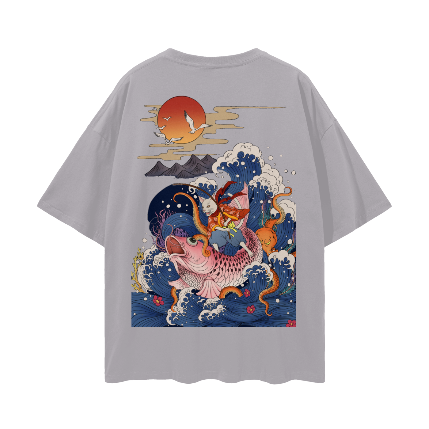 Cats are special too Streetwear Loose Drop Shoulder T-Shirt