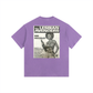 Vintage Rebellious JukeBox Washed Oversized Cotton T-Shirt