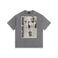 Vintage Rebellious JukeBox Washed Oversized Cotton T-Shirt