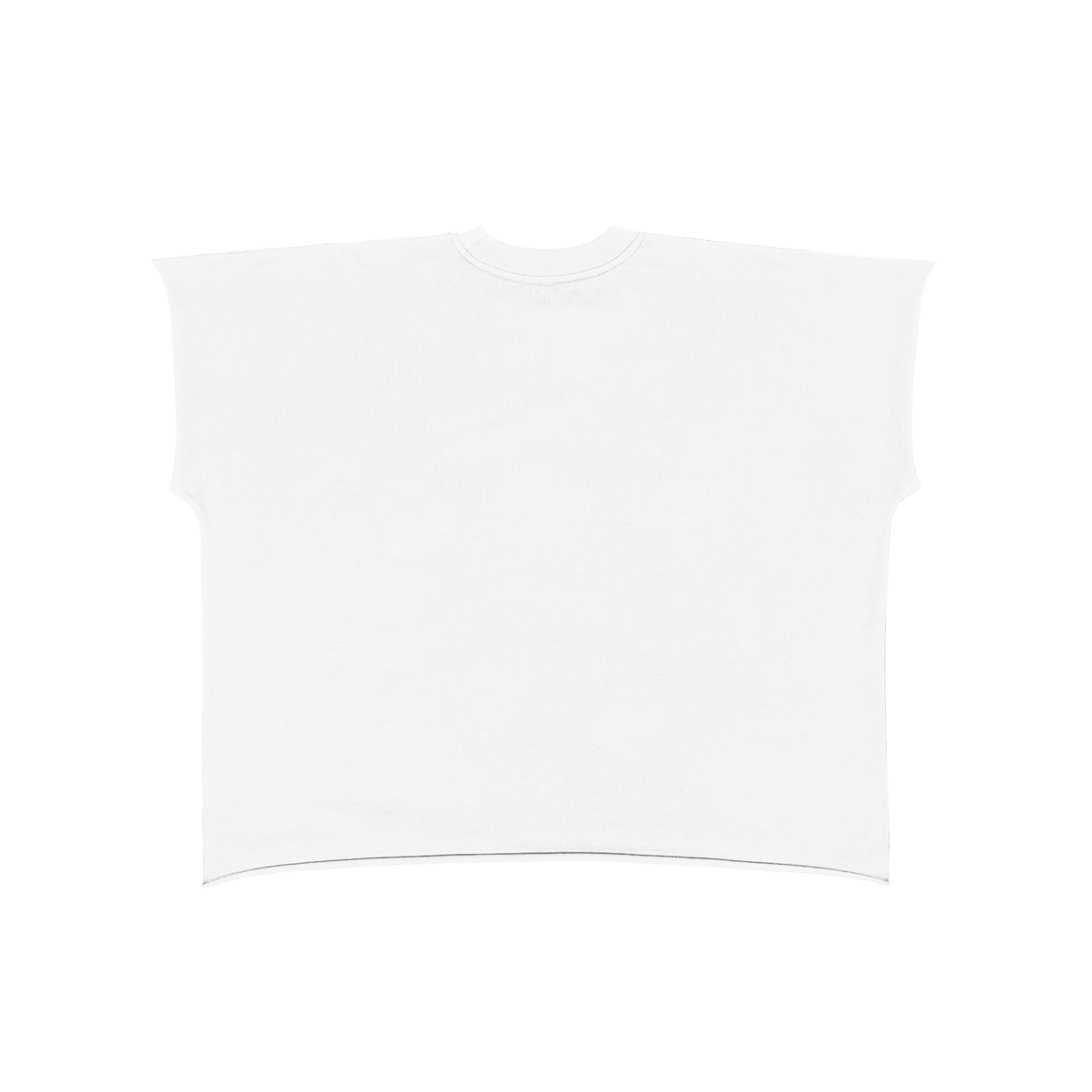 Mean Ramen Raw Edge Boxy Non-Shrink T-Shirt