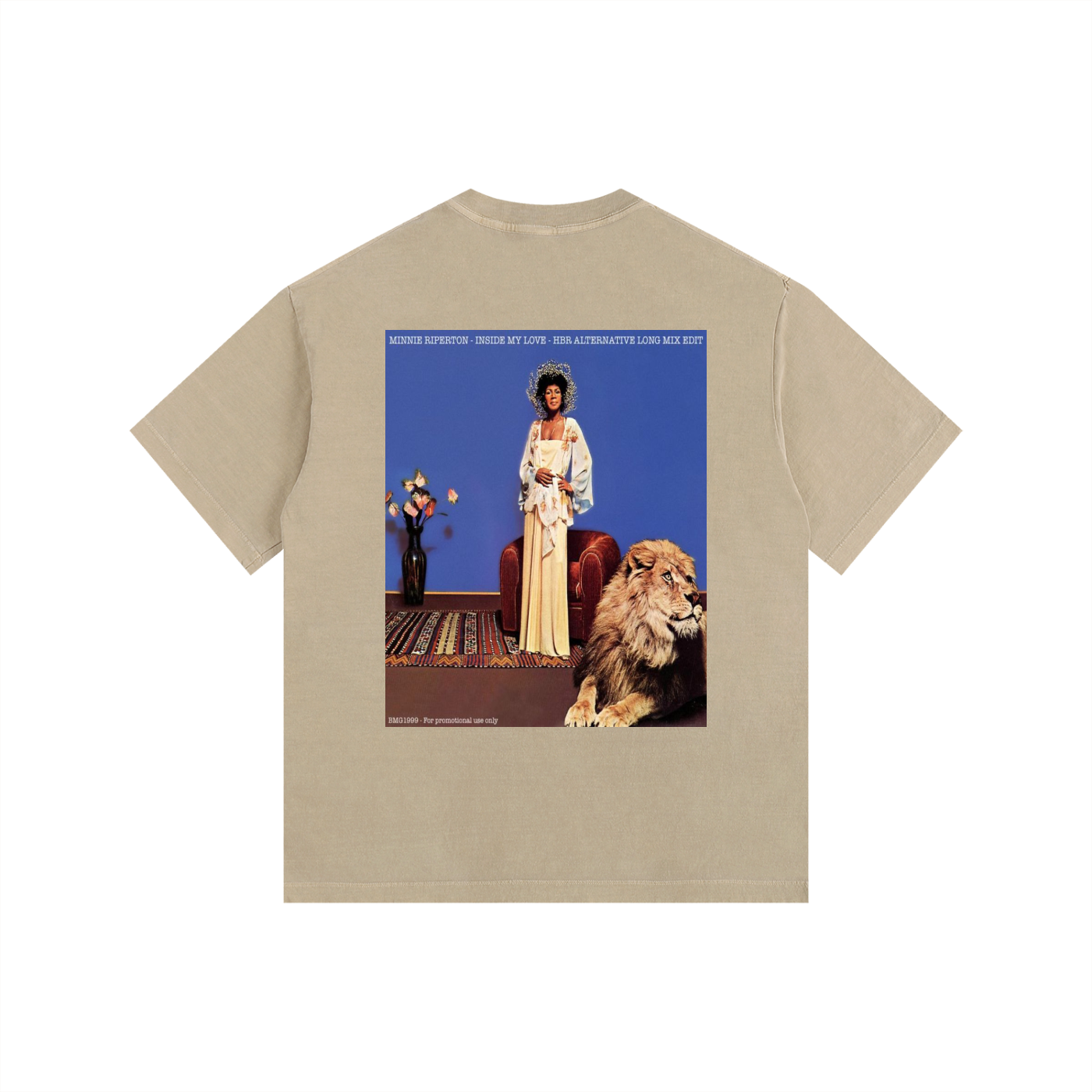 Vintage Minnie Rip Washed Oversized Cotton T-Shirt