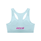 Stay Wild Women's Cropped Sports Bra