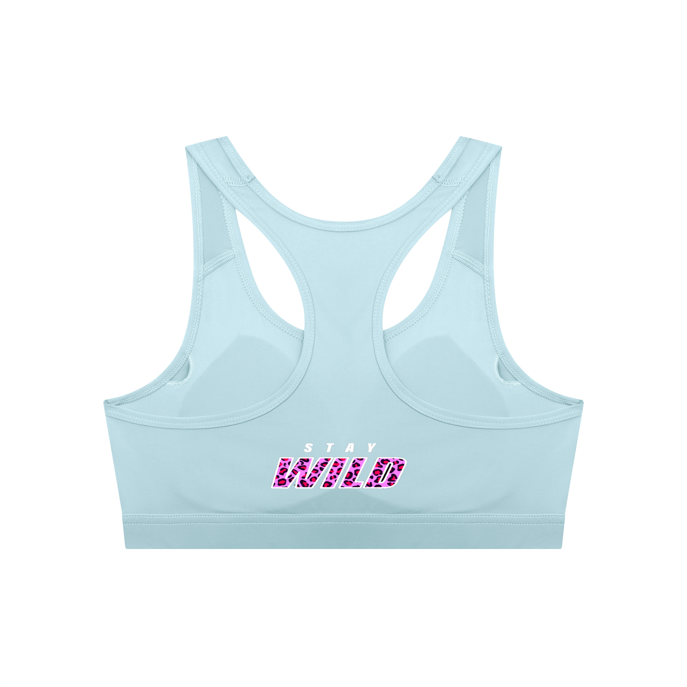 Stay Wild Women's Cropped Sports Bra