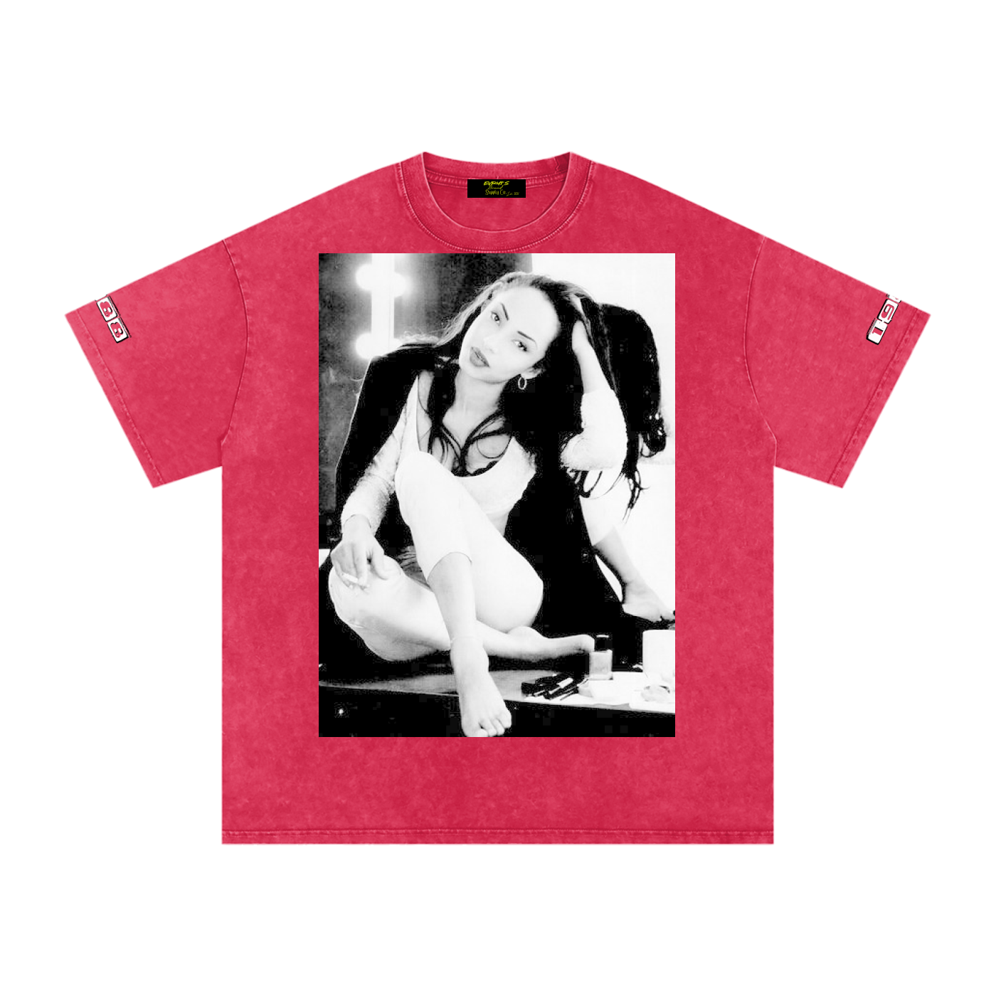 Sade #1 Snow Washed Oversized Cotton T-Shirt