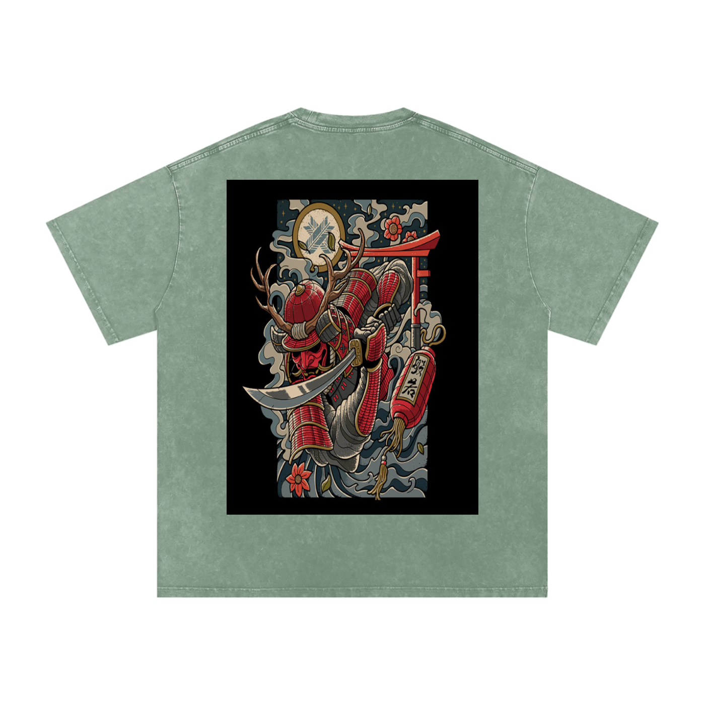 Richmond Snow Washed Oversized Cotton T-Shirt