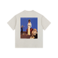 Vintage Minnie Rip Washed Oversized Cotton T-Shirt