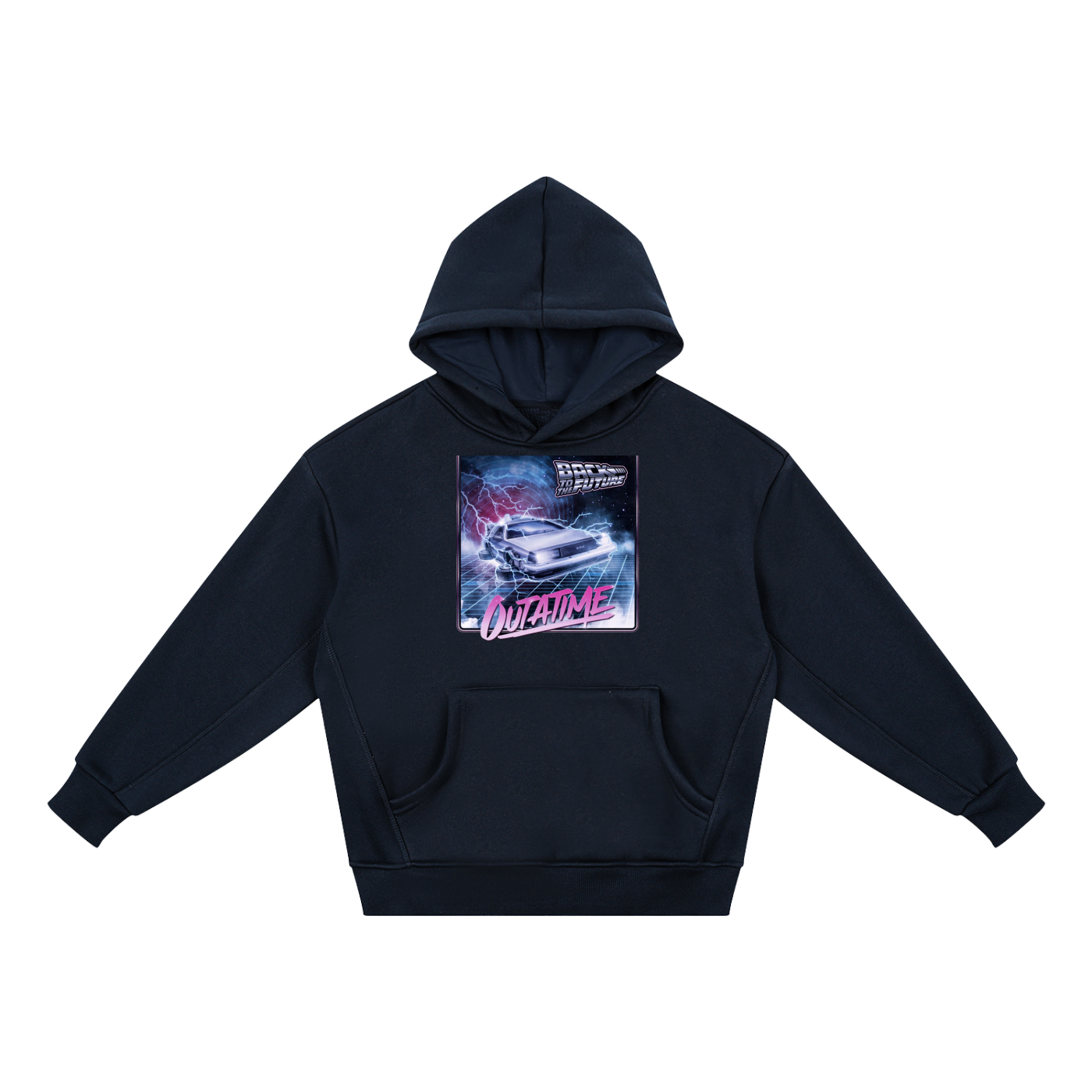 Back 2 The Future Essential Kids' Fleece Hoodie