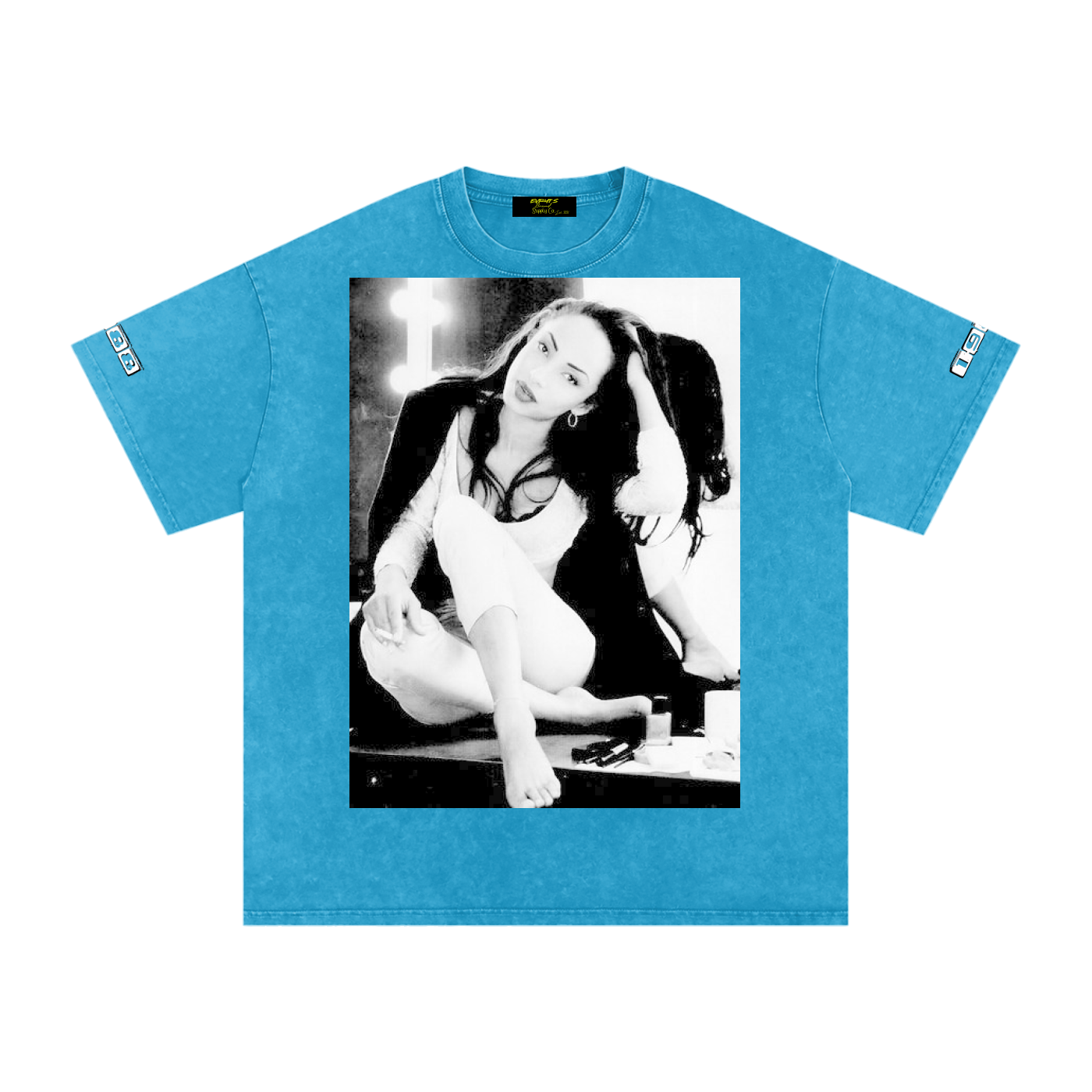 Sade #1 Snow Washed Oversized Cotton T-Shirt
