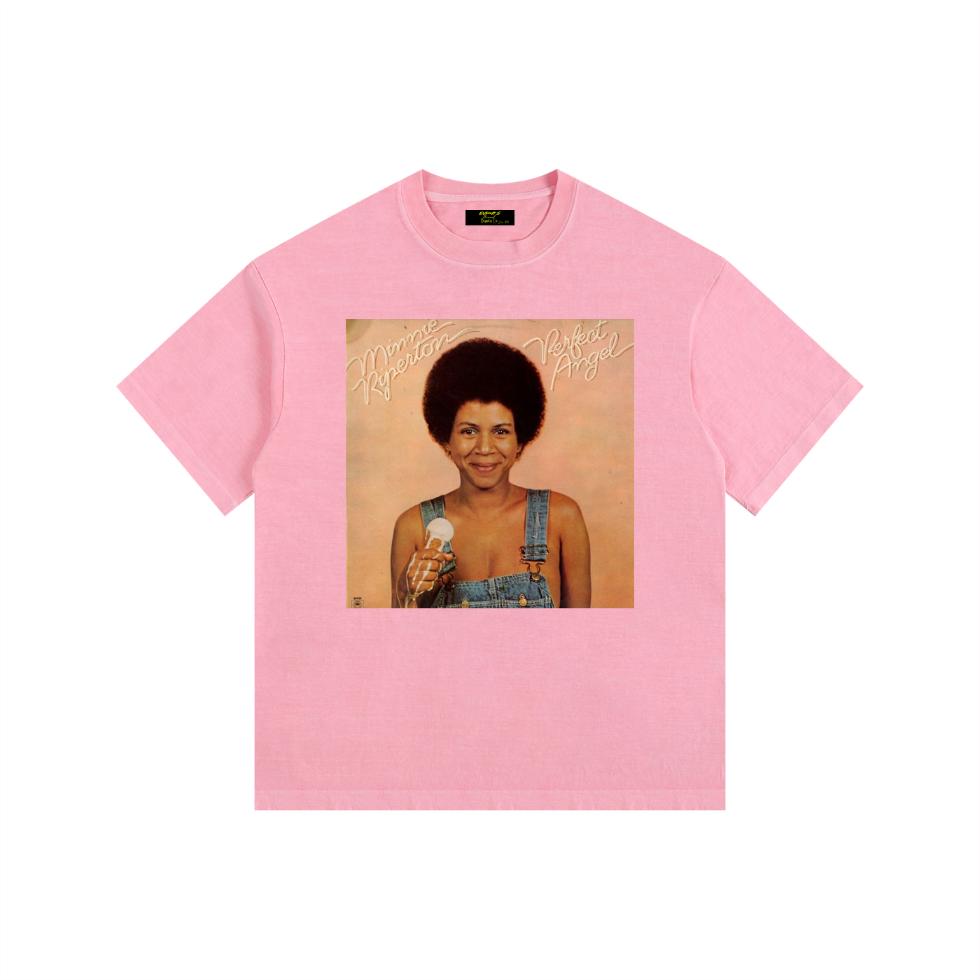 Vintage Minnie Rip Washed Oversized Cotton T-Shirt