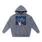 Richmond Snow Wash Fleece Oversize Hoodie