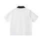 Plane Jane Contrast Collar Striped Soccer Jersey