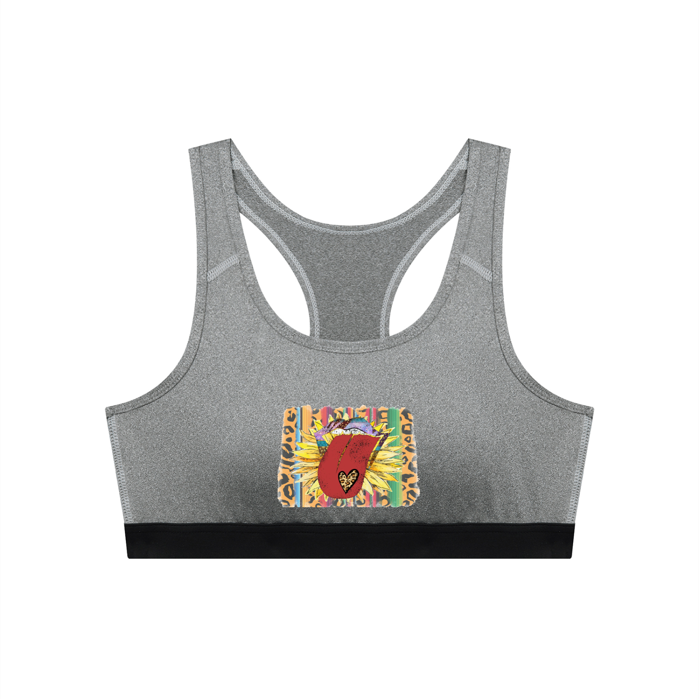 Stay Wild Women's Cropped Sports Bra