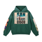 San Francisco, California Heavyweight Sun-faded Oversized Hoodie