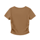 Come as you are Ruched Body-con Crop Top